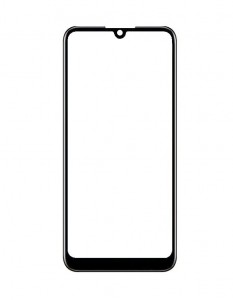 Replacement Front Glass For Huawei Y6 Pro 2019 Blue By - Maxbhi Com