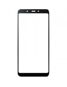 Replacement Front Glass For Sharp Aquos V Black By - Maxbhi Com