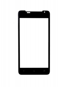 Replacement Front Glass For Htc J Black By - Maxbhi.com