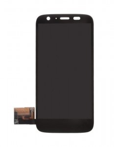 Lcd With Touch Screen For Motorola Moto G Xt1036 Black By - Maxbhi.com