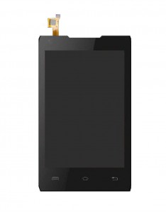 Lcd With Touch Screen For Lava Iris 310 Style Black By - Maxbhi.com