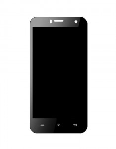 Lcd With Touch Screen For Mtech Ace 5 Black By - Maxbhi Com