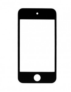 Replacement Front Glass For Apple Ipod Touch 32gb Black By - Maxbhi.com