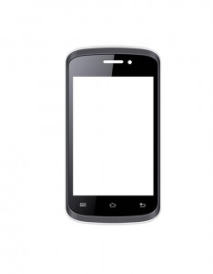 Replacement Front Glass For Karbonn A3 Black By - Maxbhi.com