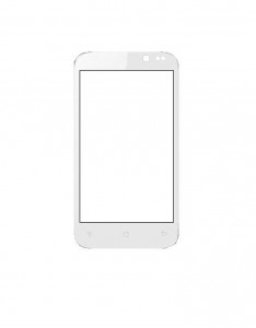 Replacement Front Glass For Karbonn A8 White By - Maxbhi.com