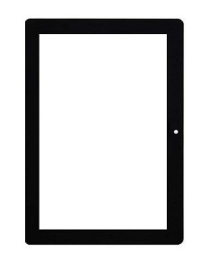 Replacement Front Glass For Amazon Kindle Fire Hdx 8.9 Wifi Plus 4g Lte Att White By - Maxbhi.com