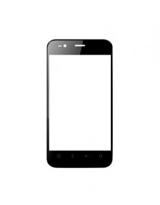 Replacement Front Glass For Videocon A30 White By - Maxbhi.com