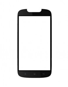 Replacement Front Glass For Hotpary Elegant H2 White By - Maxbhi.com