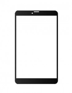 Replacement Front Glass For Plum Optimax 11 Grey By - Maxbhi.com