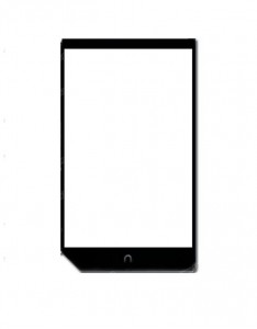 Replacement Front Glass For Barnes And Noble Nook Tablet 8gb Wifi Black By - Maxbhi.com