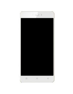 Lcd With Touch Screen For Qmobile Noir Lt700 Pro White By - Maxbhi.com