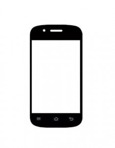 Replacement Front Glass For Cheers C28 Black By - Maxbhi.com