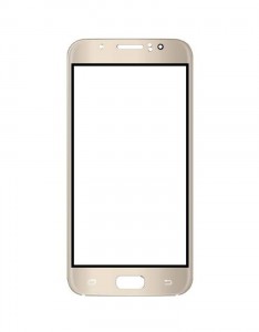 Replacement Front Glass For White Cherry Mi Seven Cream By - Maxbhi.com