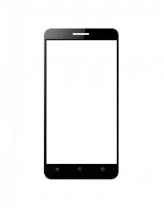 Replacement Front Glass For Dany T55 Black By - Maxbhi.com