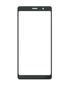 Replacement Front Glass For Blackberry Evolve Black By - Maxbhi Com