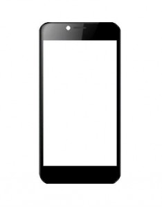 Replacement Front Glass For Yezz Liv 2 Lte Grey By - Maxbhi Com