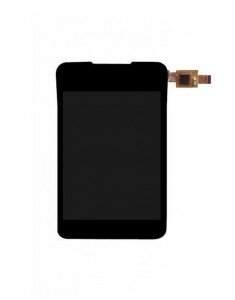Lcd With Touch Screen For Lava Iris 349 Plus Brown By - Maxbhi.com