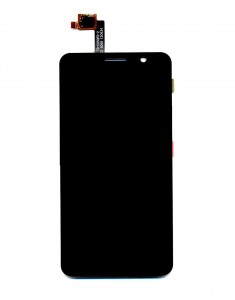 Lcd With Touch Screen For Videocon A55 Hd White By - Maxbhi Com