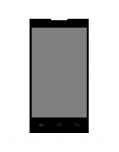 Lcd With Touch Screen For Rage Magic 40bx Black By - Maxbhi.com