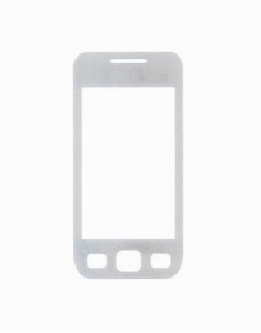 Replacement Front Glass For Samsung Wave525 S5253 White By - Maxbhi.com