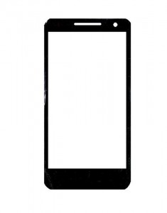 Replacement Front Glass For Xolo Q900 Black By - Maxbhi.com
