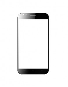 Replacement Front Glass For Intex Aqua I4 Plus Blue By - Maxbhi.com