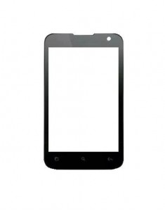 Replacement Front Glass For Idea Aurus Black By - Maxbhi.com