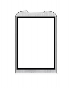 Replacement Front Glass For Maxx Mx 414 Silver By - Maxbhi.com
