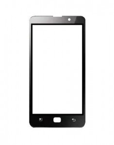 Replacement Front Glass For Lg Optimus Lte Lu6200 Black By - Maxbhi.com