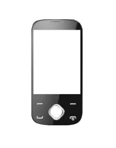 Replacement Front Glass For Maxx Ms727 Soul Black By - Maxbhi.com