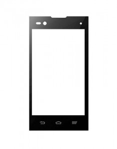 Replacement Front Glass For Zte Blade A410 White By - Maxbhi.com