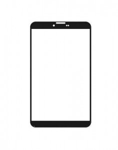 Replacement Front Glass For Icemobile G8 Lte White By - Maxbhi.com