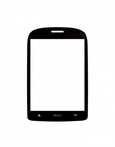Replacement Front Glass For Huawei U8100 Black By - Maxbhi.com