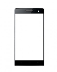 Replacement Front Glass For Oppo Find 7 Minir6007 White By - Maxbhi Com