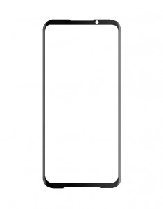 Replacement Front Glass For Xiaomi Black Shark 3 Pro Black By - Maxbhi Com