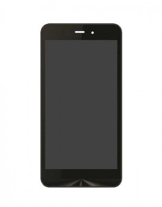 Lcd With Touch Screen For Intex Aqua Ring Black By - Maxbhi.com