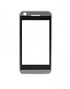 Replacement Front Glass For Lava Iris 405 Plus Grey By - Maxbhi.com