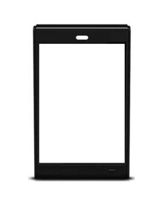 Replacement Front Glass For Micromax Modu T Black By - Maxbhi.com