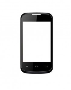 Replacement Front Glass For Videocon X30 Black By - Maxbhi.com