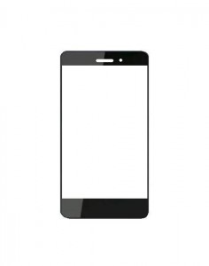 Replacement Front Glass For Zen M72 Smart Black By - Maxbhi.com