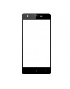 Replacement Front Glass For Videocon Metal Pro 2 Grey By - Maxbhi.com