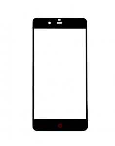 Replacement Front Glass For Zte Nubia Prague S Black By - Maxbhi.com