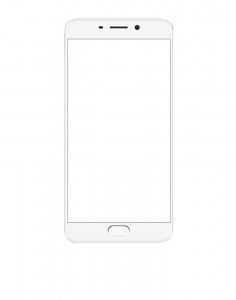 Replacement Front Glass For Meizu M6 Note 32gb White By - Maxbhi.com