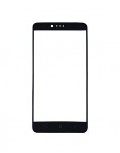 Replacement Front Glass For Zte Zmax Pro Black By - Maxbhi Com