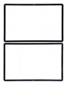 Replacement Front Glass For Samsung Galaxy Tab S7 Plus Black By - Maxbhi Com