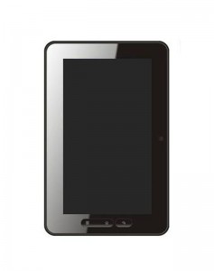 Lcd With Touch Screen For Micromax Funbook P300 Black By - Maxbhi.com