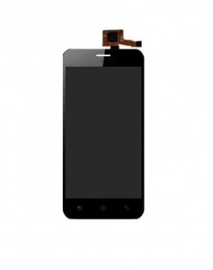 Lcd With Touch Screen For Micromax Bolt A40 Black By - Maxbhi.com