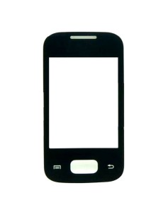 Replacement Front Glass For Samsung Galaxy Pocket Plus Gts5301 Black By - Maxbhi.com