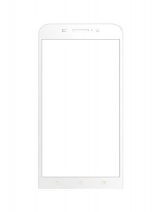 Replacement Front Glass For Asus Zenfone Max 2016 White By - Maxbhi.com