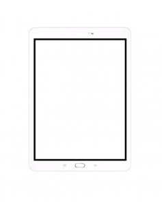 Replacement Front Glass For Samsung Galaxy Tab S2 9.7 Wifi White By - Maxbhi.com